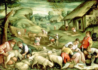 Sommer, 1570-80 von Francesco Bassano